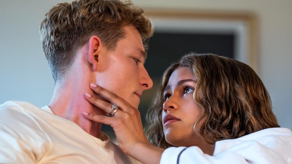 Mike Faist como Art Donaldson e Zendaya como Tashi Duncan em 