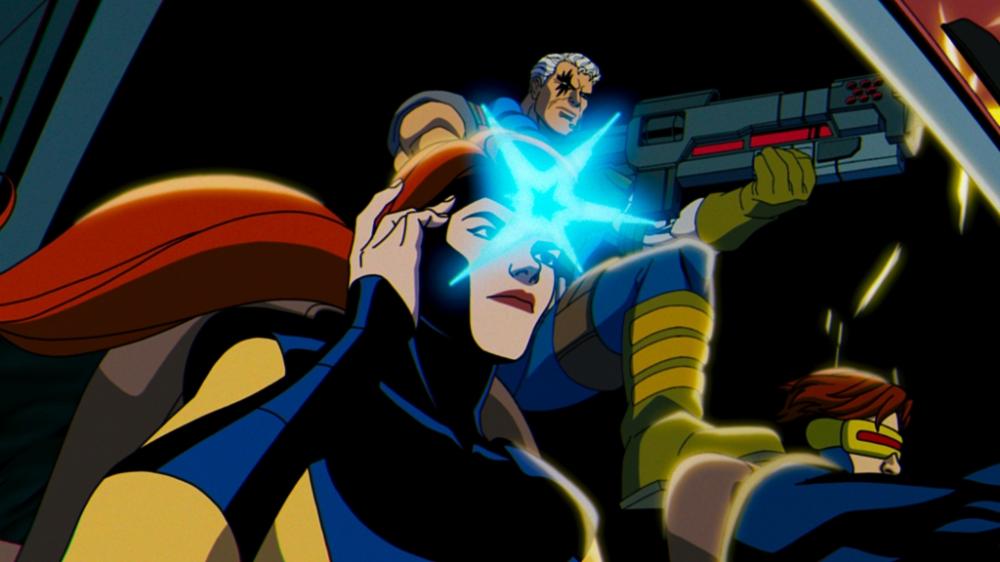 Jean Grey, Cable e Ciclope em 